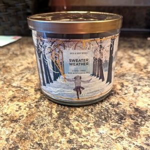 Sweater Weather  bath and body works candle